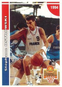 1993-94 Panini (LNB) #168 Stéphane Ostrowski Front