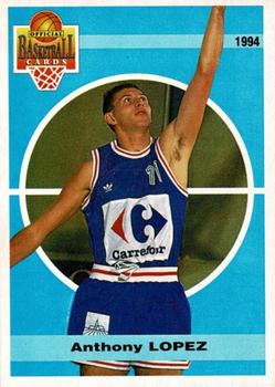 1993-94 Panini LNB (France) #36 Anthony Lopez Front