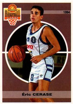 1993-94 Panini (LNB) #92 Eric Cerase Front