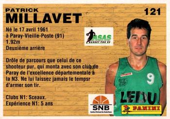 1993-94 Panini (LNB) #121 Patrick Millavet Back