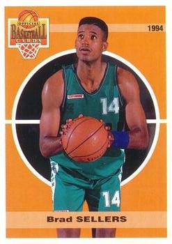 1993-94 Panini LNB Basketball (France) #127 Brad Sellers Front