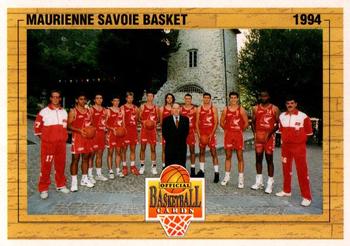 1993-94 Panini (LNB) #145 Maurienne Front