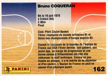 1993-94 Panini (LNB) #162 Bruno Coqueran Back