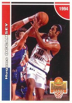 1993-94 Panini (LNB) #167 Hugues Occansey Front