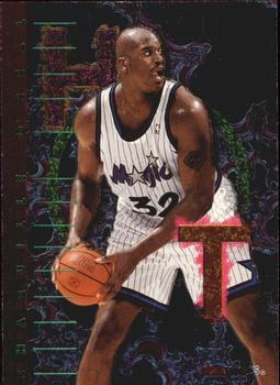 1995-96 Hoops - Hot List #8 Shaquille O'Neal Front