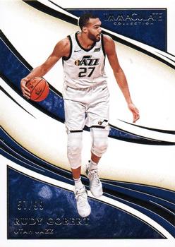 2019-20 Panini Immaculate Collection #54 Rudy Gobert Front