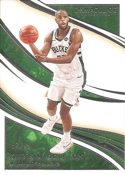 2019-20 Panini Immaculate Collection #56 Khris Middleton Front