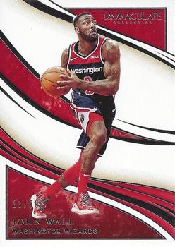 2019-20 Panini Immaculate Collection #64 John Wall Front