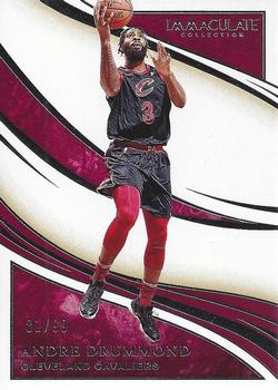 2019-20 Panini Immaculate Collection #99 Andre Drummond Front