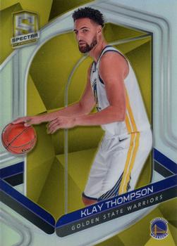 2019-20 Panini Spectra - Gold #1 Klay Thompson Front