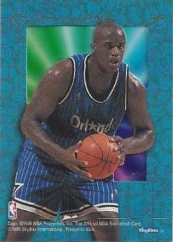 1995-96 Hoops - SkyView #SV8 Shaquille O'Neal Back