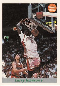 1991-92 Front Row Premier - 1992 New England Card Show Promos #NNO Larry Johnson Front