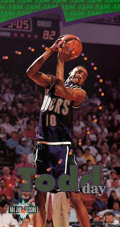 1995-96 Jam Session #60 Todd Day Front