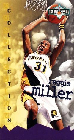 1995-96 Jam Session #45 Reggie Miller Front