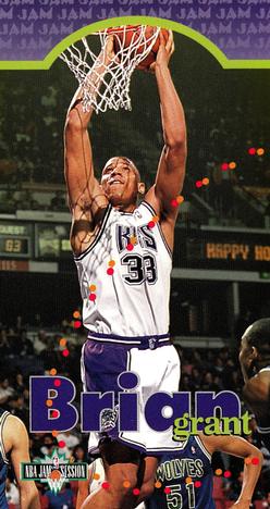 1995-96 Jam Session #91 Brian Grant Front