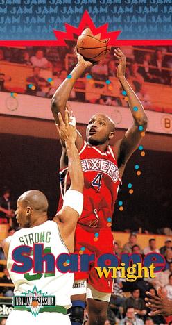 1995-96 Jam Session #82 Sharone Wright Front