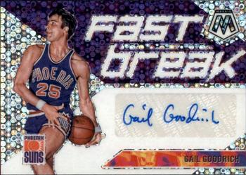 2019-20 Panini Mosaic - Fast Break Autographs #FB-GGR Gail Goodrich Front