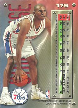 1995-96 Metal #179 Jerry Stackhouse Back