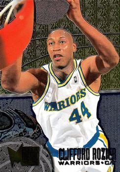 1995-96 Metal #35 Clifford Rozier Front