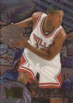 1995-96 Metal #105 B.J. Armstrong Front