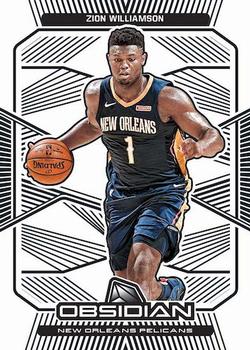 2019-20 Panini Obsidian - Electric Etch Contra FOTL #157 Zion Williamson Front