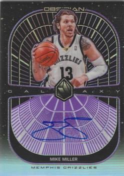 2019-20 Panini Obsidian - Galaxy Autographs Electric Etch Purple #GA-MML Mike Miller Front