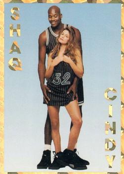 1992 Sports Journal Shaquille O'Neal (unlicensed) #NNO Shaquille O'Neal / Cindy Crawford Front