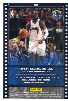 2019-20 Panini NBA Sticker and Card Collection - Limited Edition Cards Silver #52 Tim Hardaway Jr. Back