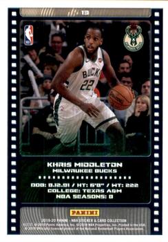 2019-20 Panini NBA Sticker and Card Collection - Limited Edition Cards #13 Khris Middleton Back