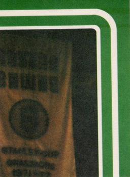 1981-82 Fleer NBA Team Stickers - 1981 NBA Champion Boston Celtics Puzzle Sticker Backs #NNO E1 (Row 1 Column 5) Front