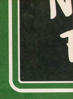 1981-82 Fleer NBA Team Stickers - 1981 NBA Champion Boston Celtics Puzzle Sticker Backs #NNO A6 (Row 6 Column 1) Front