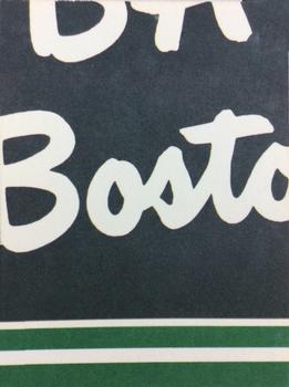 1981-82 Fleer NBA Team Stickers - 1981 NBA Champion Boston Celtics Puzzle Sticker Backs #NNO B6 (Row 6 Column 2) Front