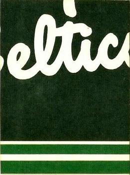 1981-82 Fleer NBA Team Stickers - 1981 NBA Champion Boston Celtics Puzzle Sticker Backs #NNO D6 (Row 6 Column 4) Front
