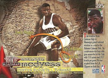 1995-96 SkyBox Premium #225 Antonio McDyess Back