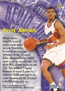 1995-96 SkyBox Premium #132 Kevin Johnson Back