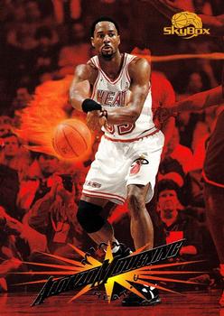 1995-96 SkyBox Premium #182 Alonzo Mourning Front