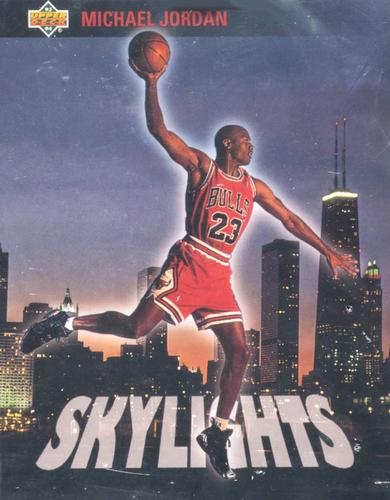 1993-94 Upper Deck Authenticated Collector Series 8x11 #466 Michael Jordan Front