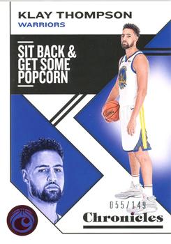 2019-20 Panini Chronicles - Red #33 Klay Thompson Front
