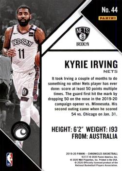 2019-20 Panini Chronicles - Red #44 Kyrie Irving Back