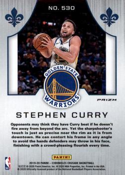 2019-20 Panini Chronicles - Silver #530 Stephen Curry Back
