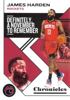 2019-20 Panini Chronicles - Teal #2 James Harden Front