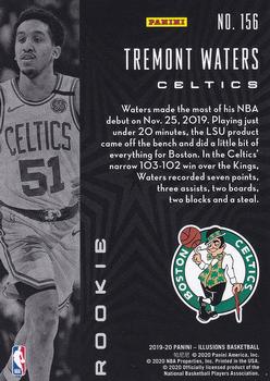 2019-20 Panini Illusions #156 Tremont Waters Back