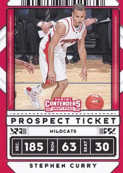 2020 Panini Contenders Draft Picks #1 Stephen Curry Front