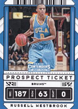 2020 Panini Contenders Draft Picks #3 Russell Westbrook Front