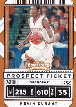 2020 Panini Contenders Draft Picks #5 Kevin Durant Front