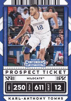 2020 Panini Contenders Draft Picks #36 Karl-Anthony Towns Front