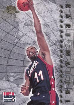 1995-96 SkyBox Premium - USA Basketball #U3 Karl Malone Front