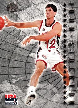 1995-96 SkyBox Premium - USA Basketball #U10 John Stockton Front