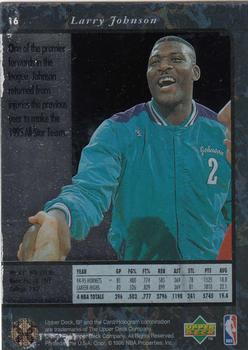 1995-96 SP #16 Larry Johnson Back