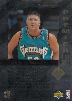 1995-96 SP #166 Bryant Reeves Back